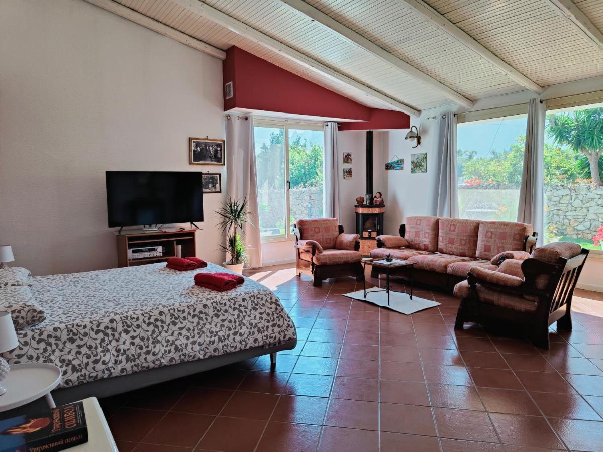 Villa Manzella Piscina Privata 씨니시 외부 사진