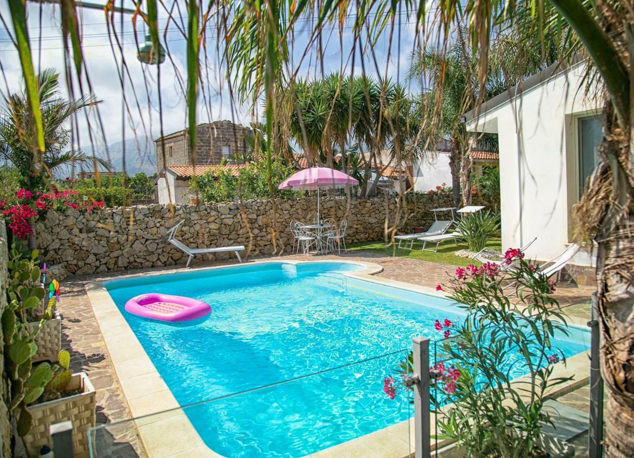 Villa Manzella Piscina Privata 씨니시 외부 사진